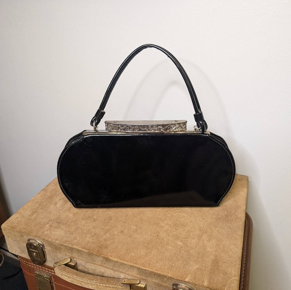 Vintage faux leather purse